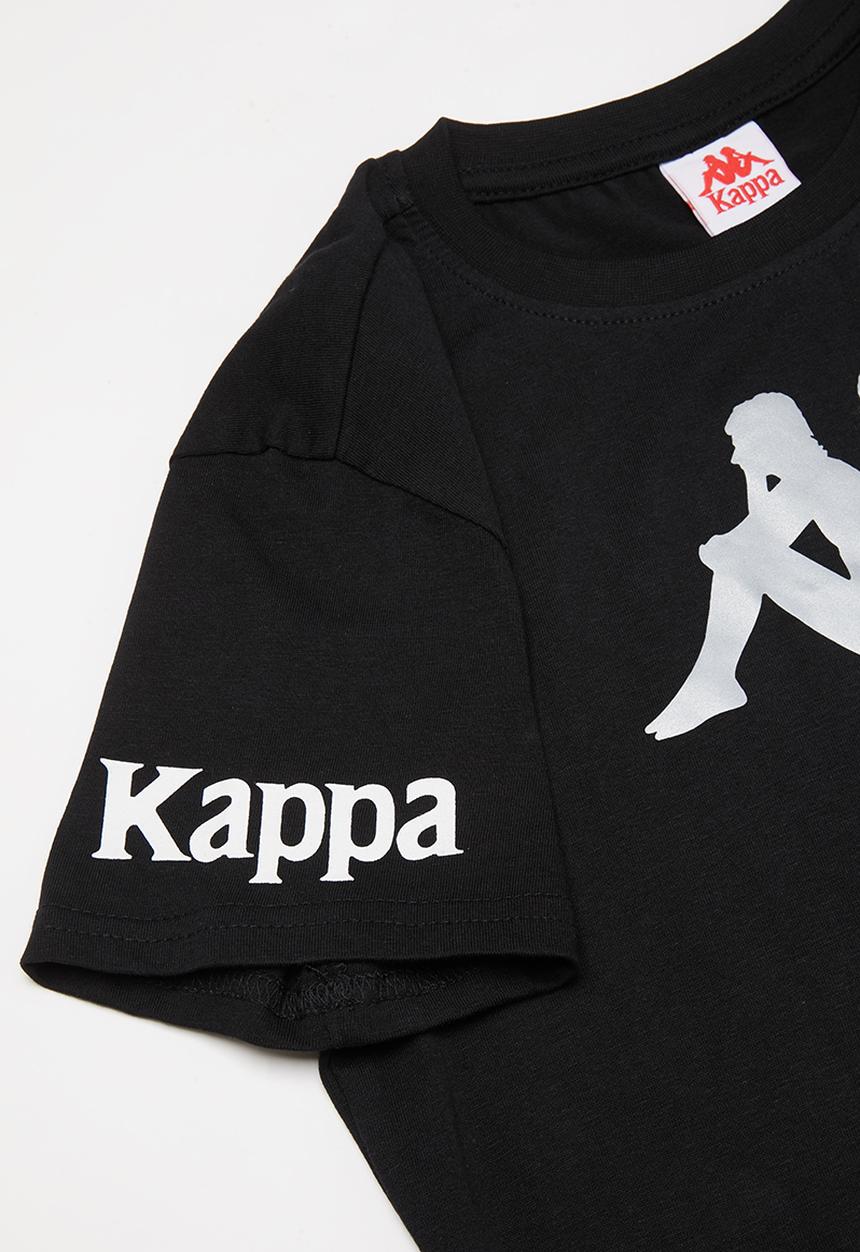 KAPPA - Authentic riter tee - black & white