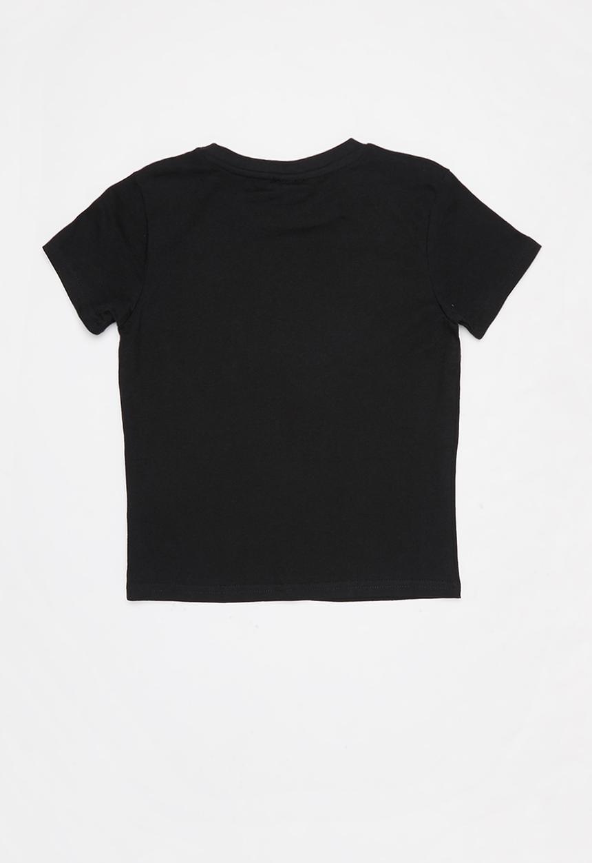 KAPPA - Authentic stardot tee - black & white