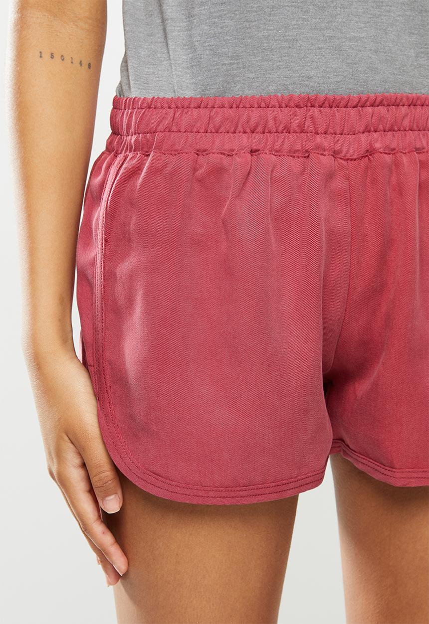 Fox - Back in the saddle short - dusty red
