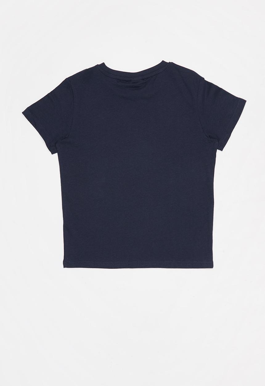KAPPA - Authentic stardot tee - navy & white