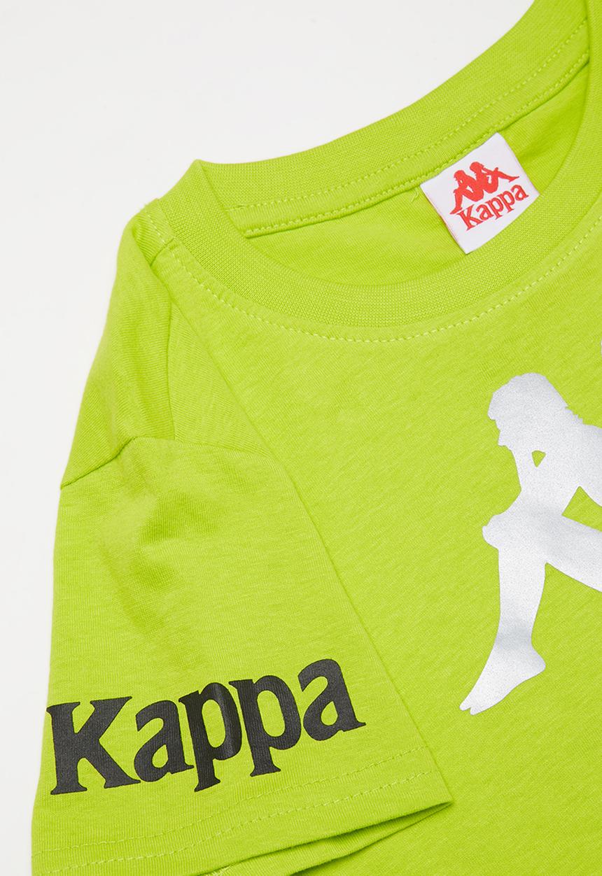KAPPA - Authentic riter tee - green & black