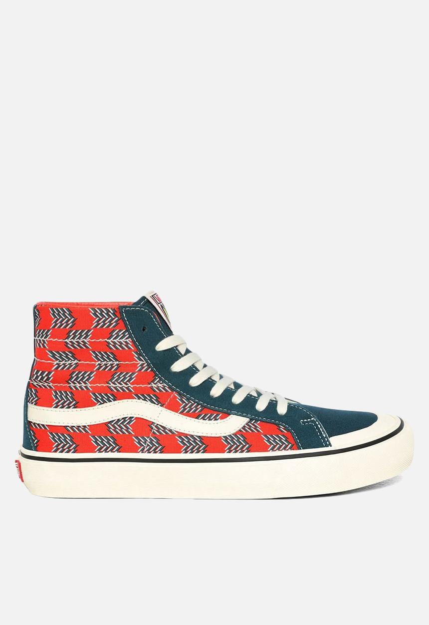 Vans - SK8-Hi 138 decon sf - (mod checkerboard) atlantic deep/antique white