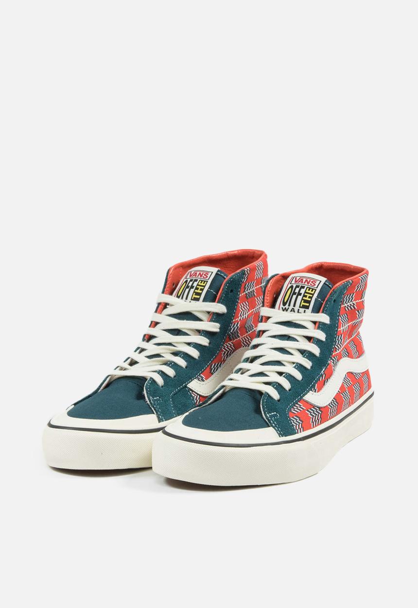 Vans - SK8-Hi 138 decon sf - (mod checkerboard) atlantic deep/antique white