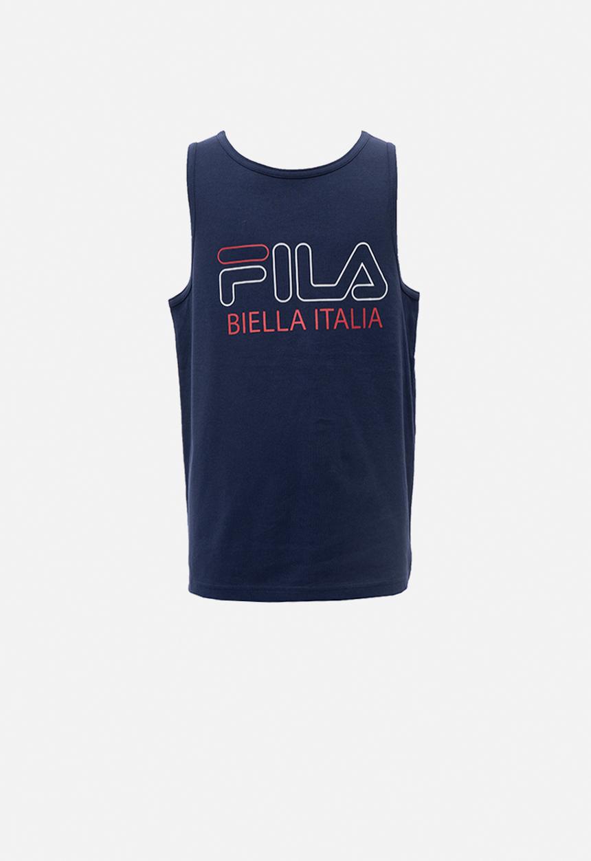 FILA - Biela tank - royal blue