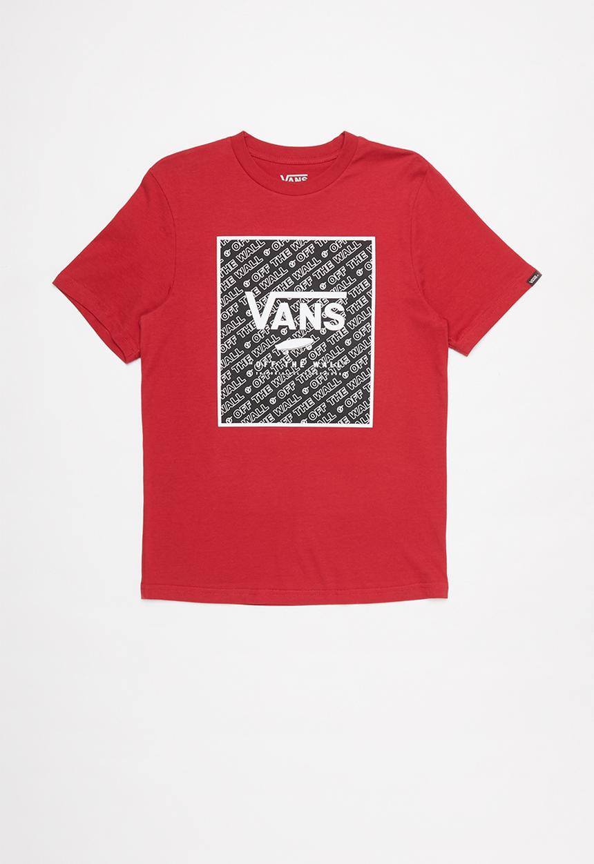 Vans - Print box boys - red