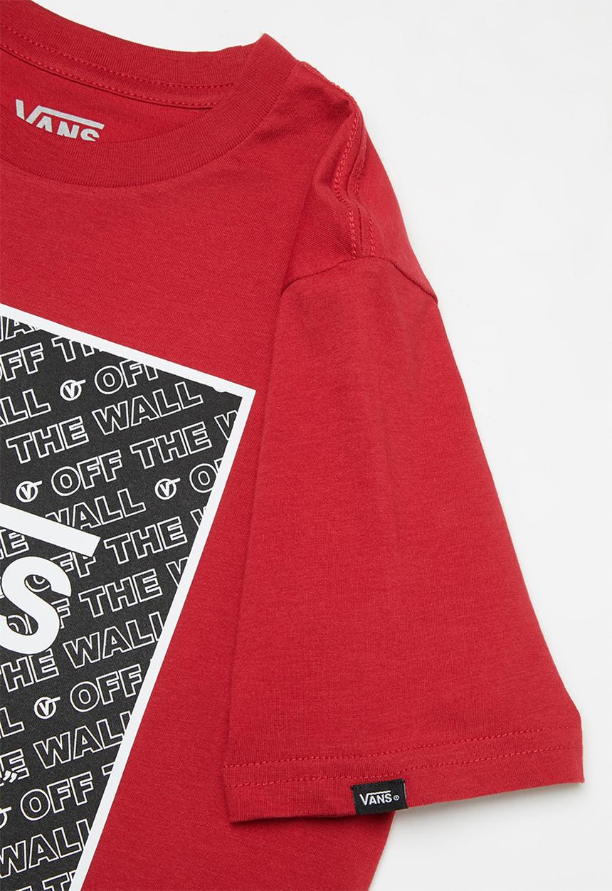 Vans - Print box boys - red