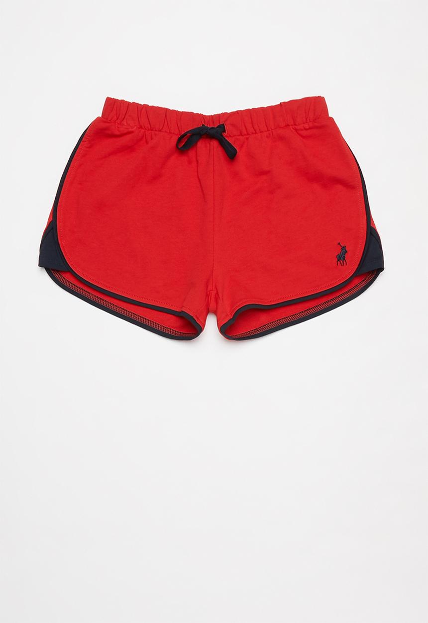 POLO - Girls megan short - red