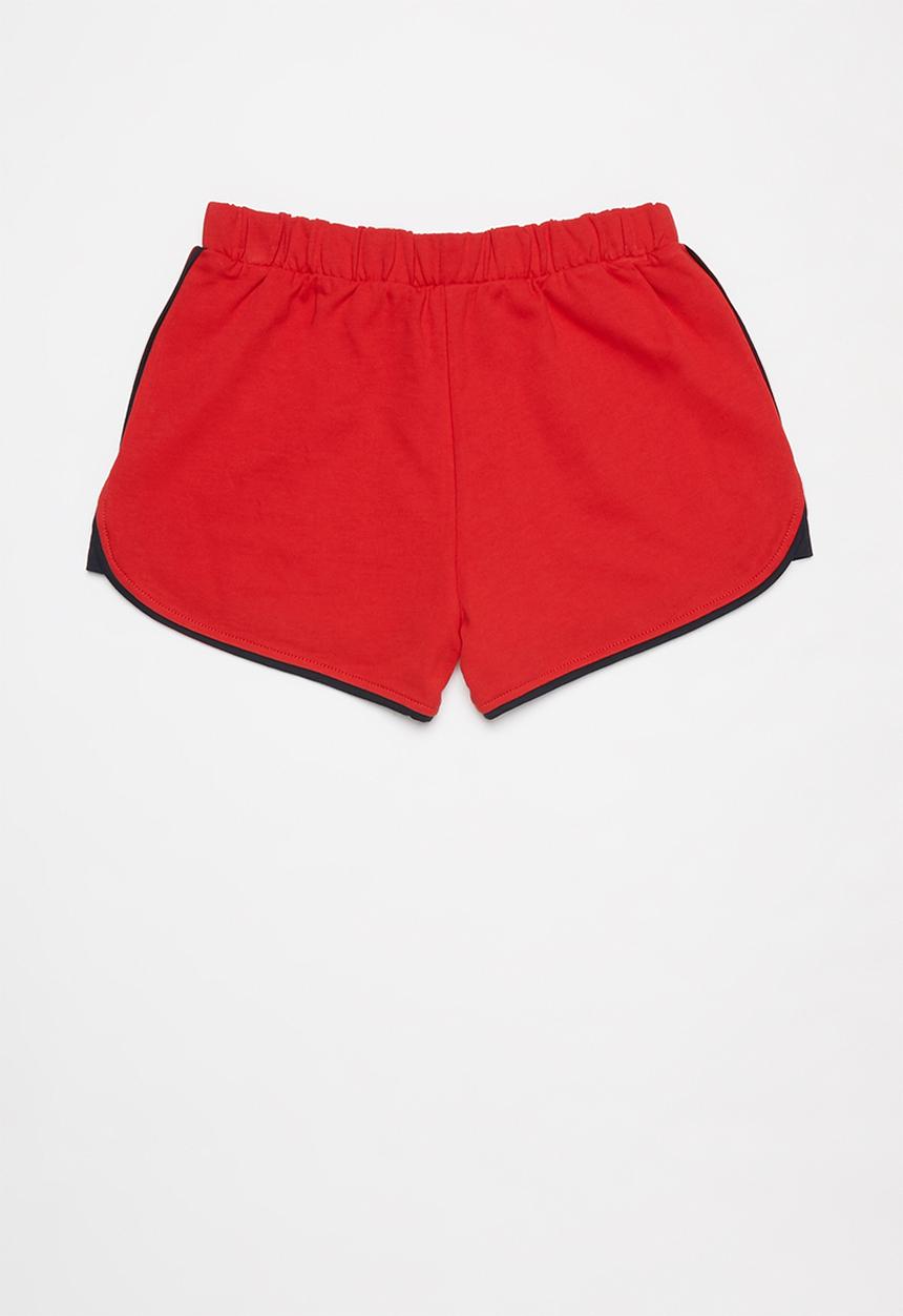POLO - Girls megan short - red