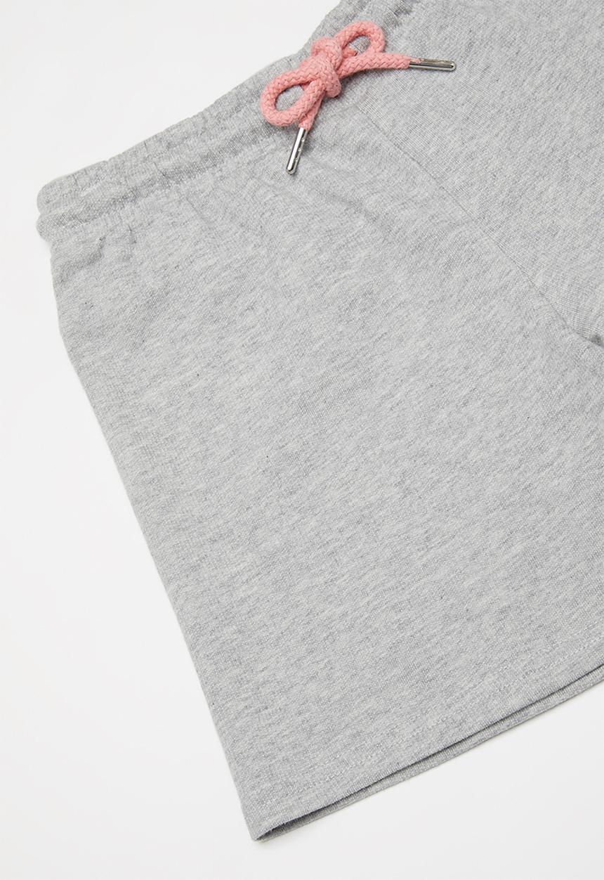POLO - Girls hannah printed short - grey