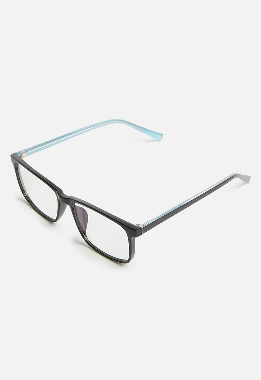 Superbalist - Hayden blue light glasses- black & blue