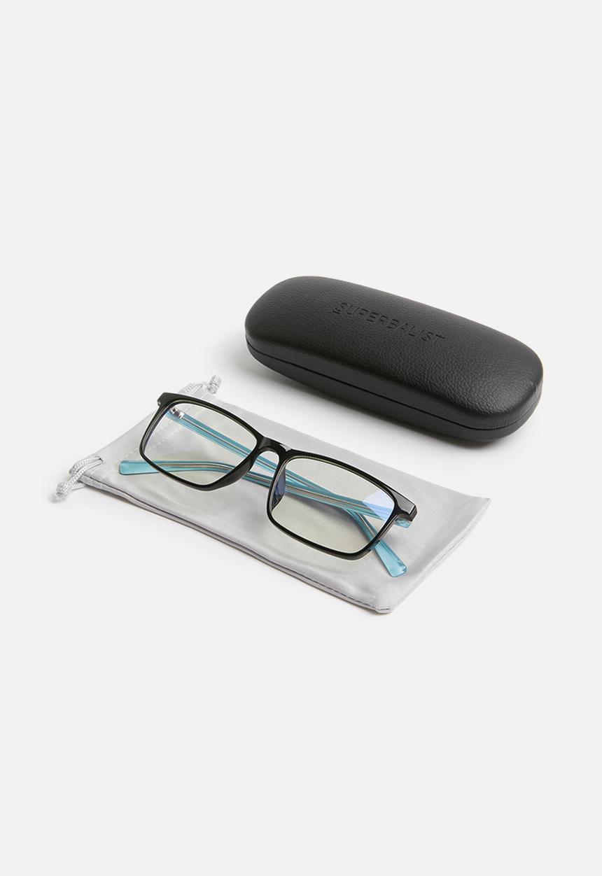 Superbalist - Hayden blue light glasses- black & blue