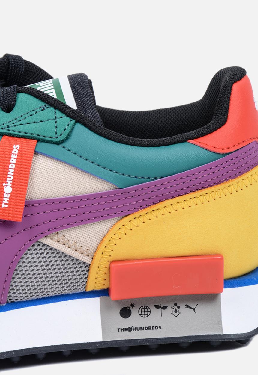 PUMA Select - Future Rider HF The Hundreds - molten lava-amethyst-puma white