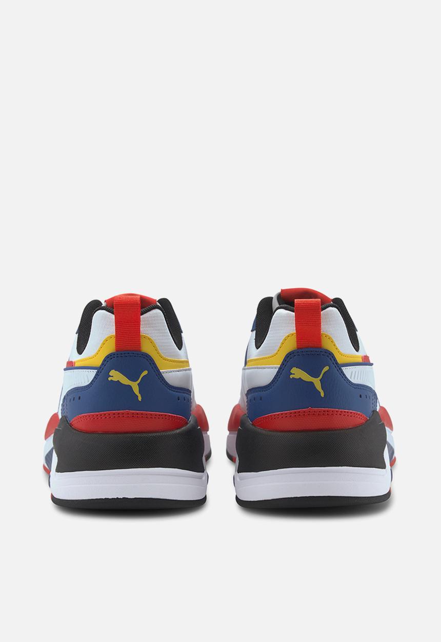 PUMA - X-ray 2 square pack - puma white-limoges-puma black-gray violet-high risk red