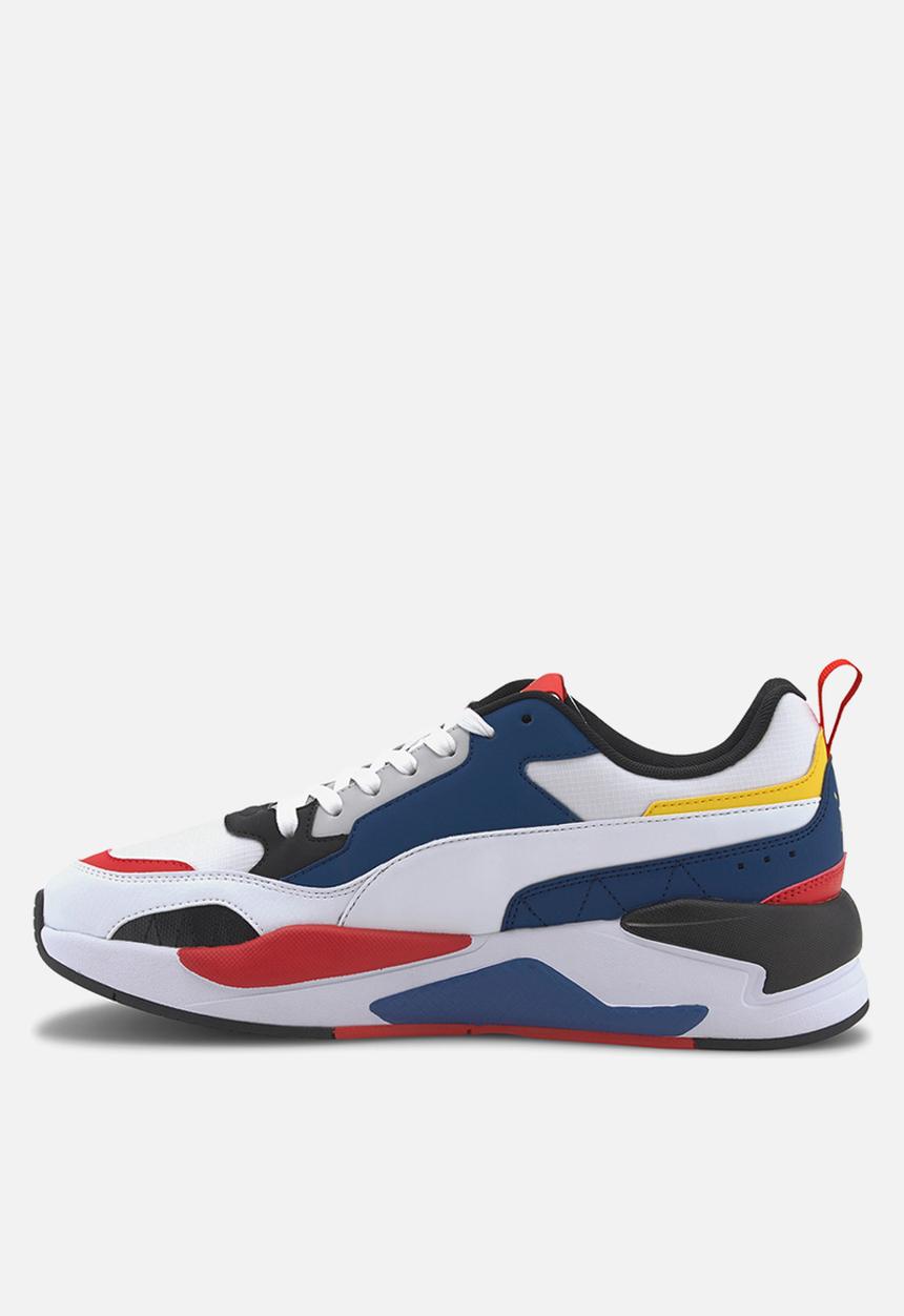 PUMA - X-ray 2 square pack - puma white-limoges-puma black-gray violet-high risk red