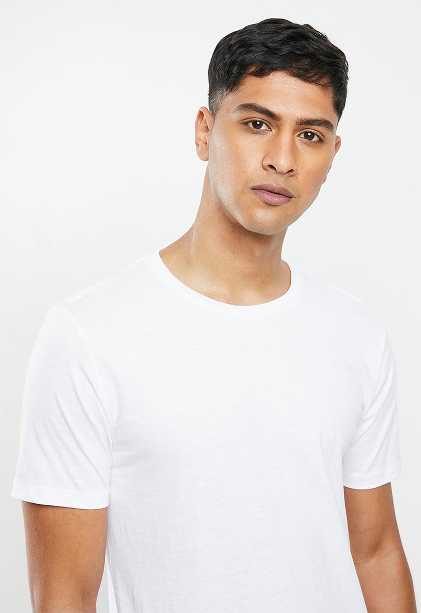 Superbalist - Scoop neck short sleeve sleep tee - white
