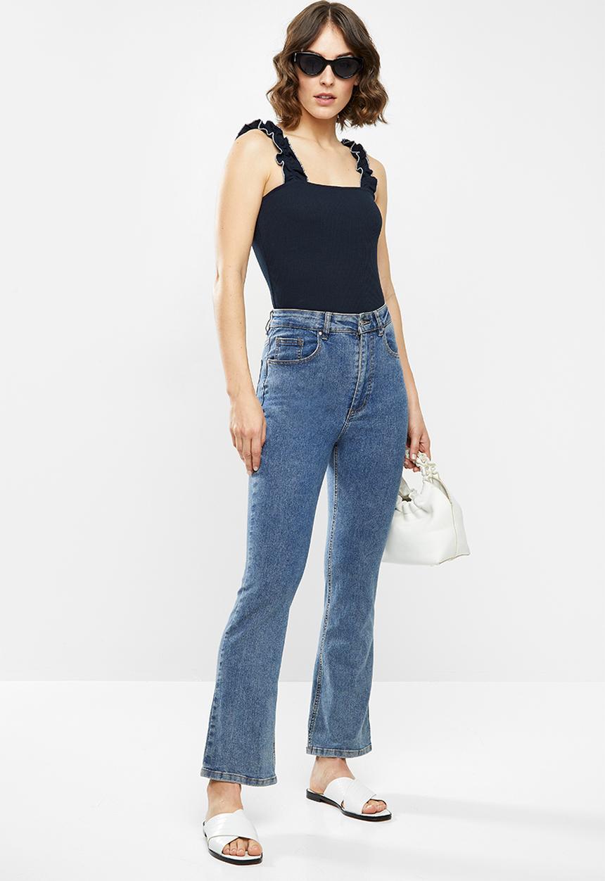 Jacqueline de Yong - Fulla strap top - navy