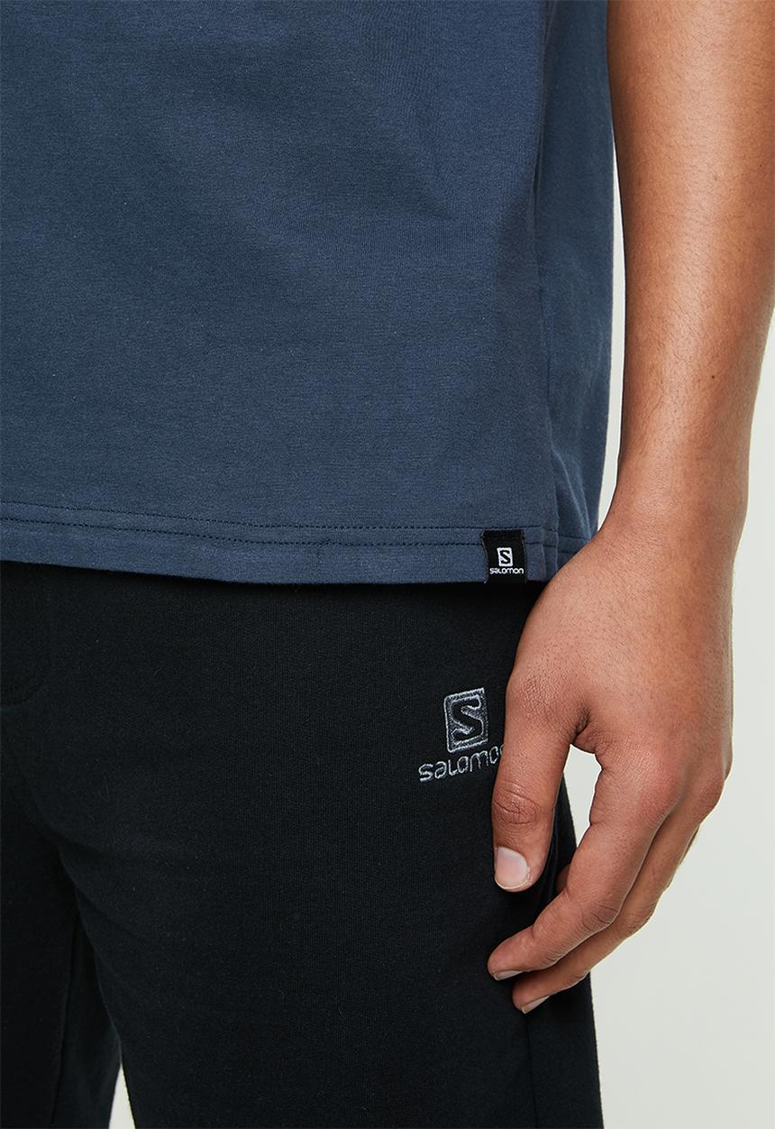 Salomon - Number game short sleeve tee - navy 