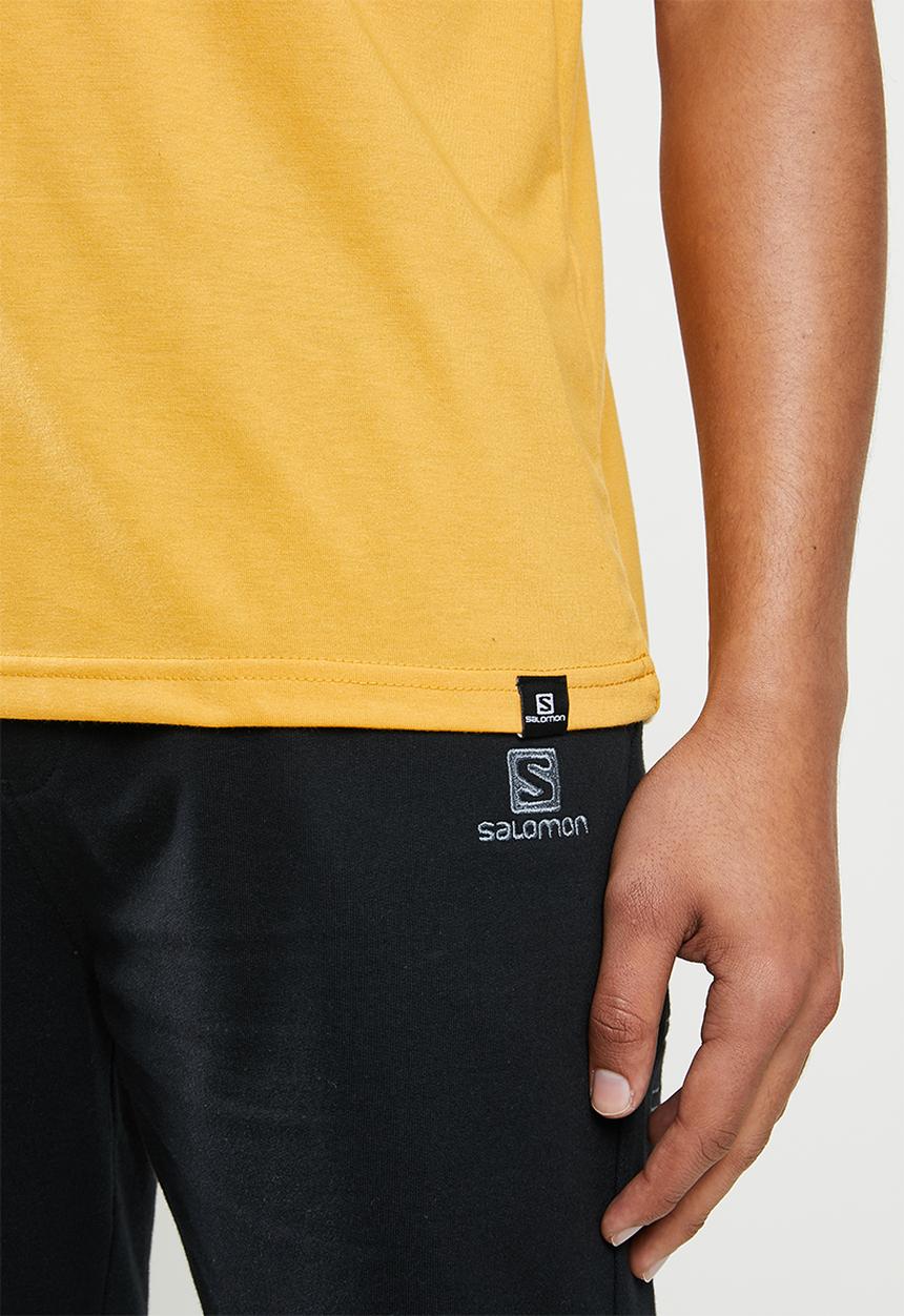 Salomon - Community short sleeve tee - yellow 