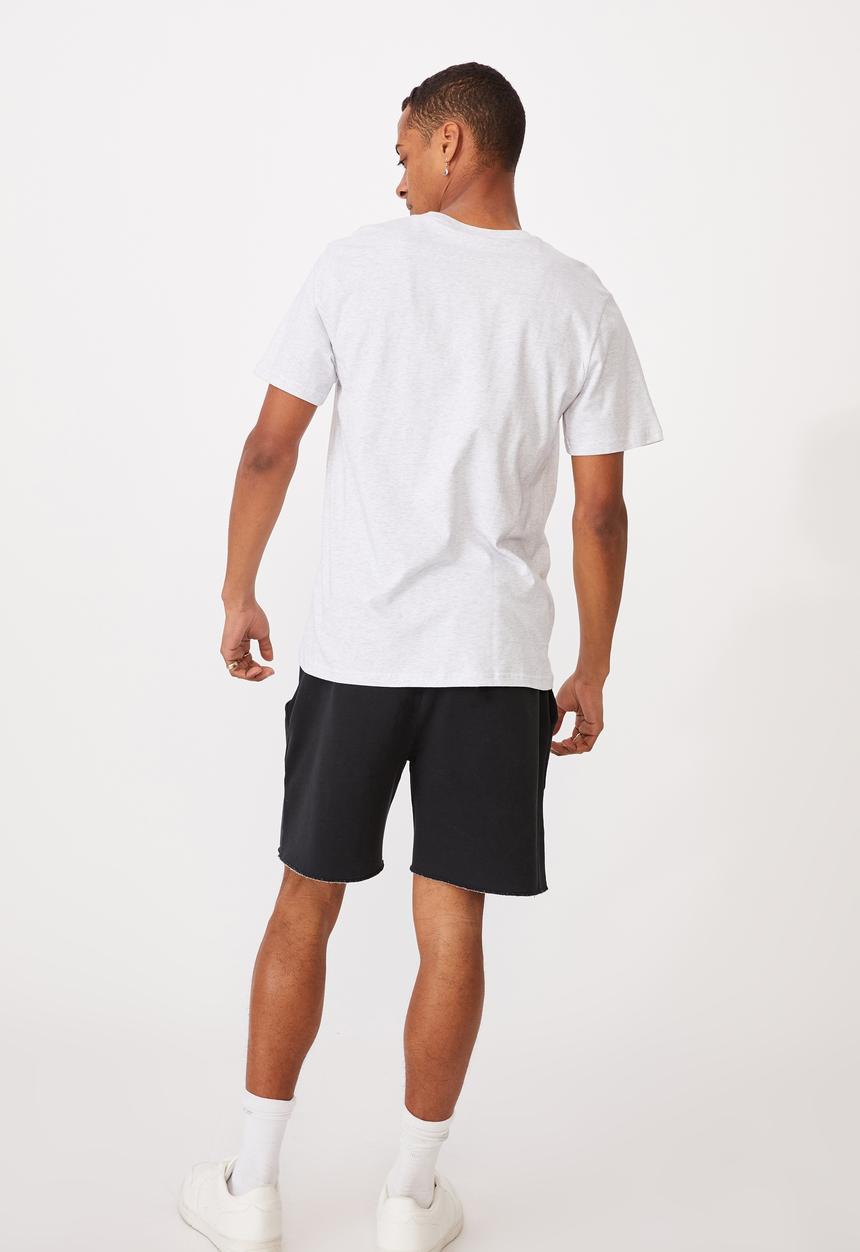 Cotton On - Tbar text T-shirt  - white