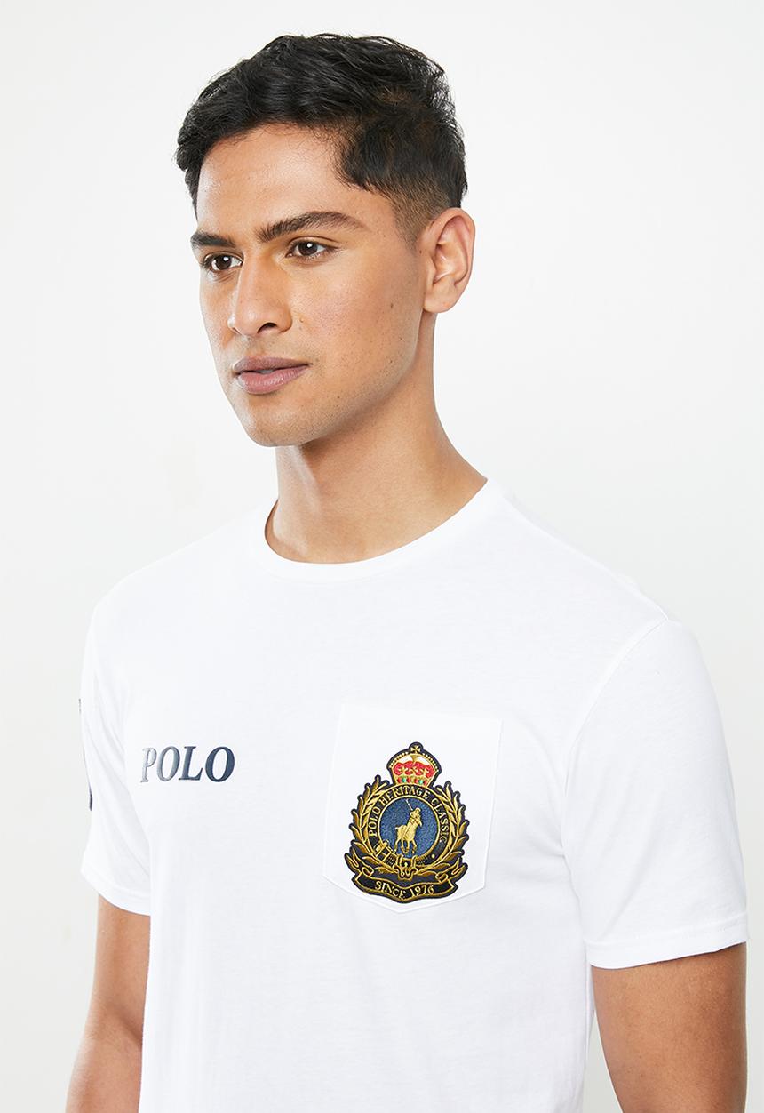 POLO - Marlon equestrian tee - white