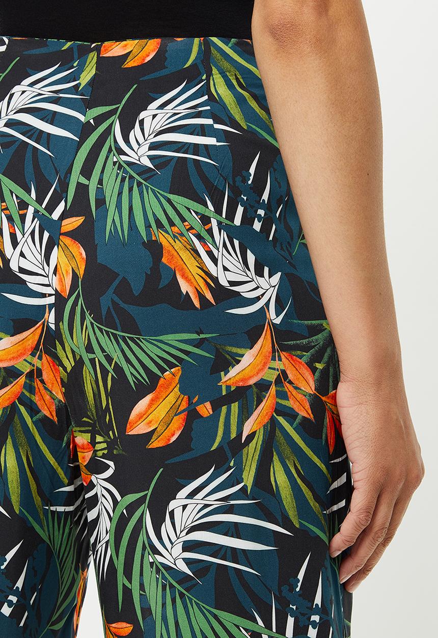 edit - Relaxed fit highwaist pant - multi 