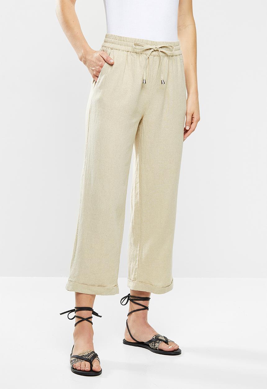 Jacqueline de Yong - Scarlet culotte pants - neutral