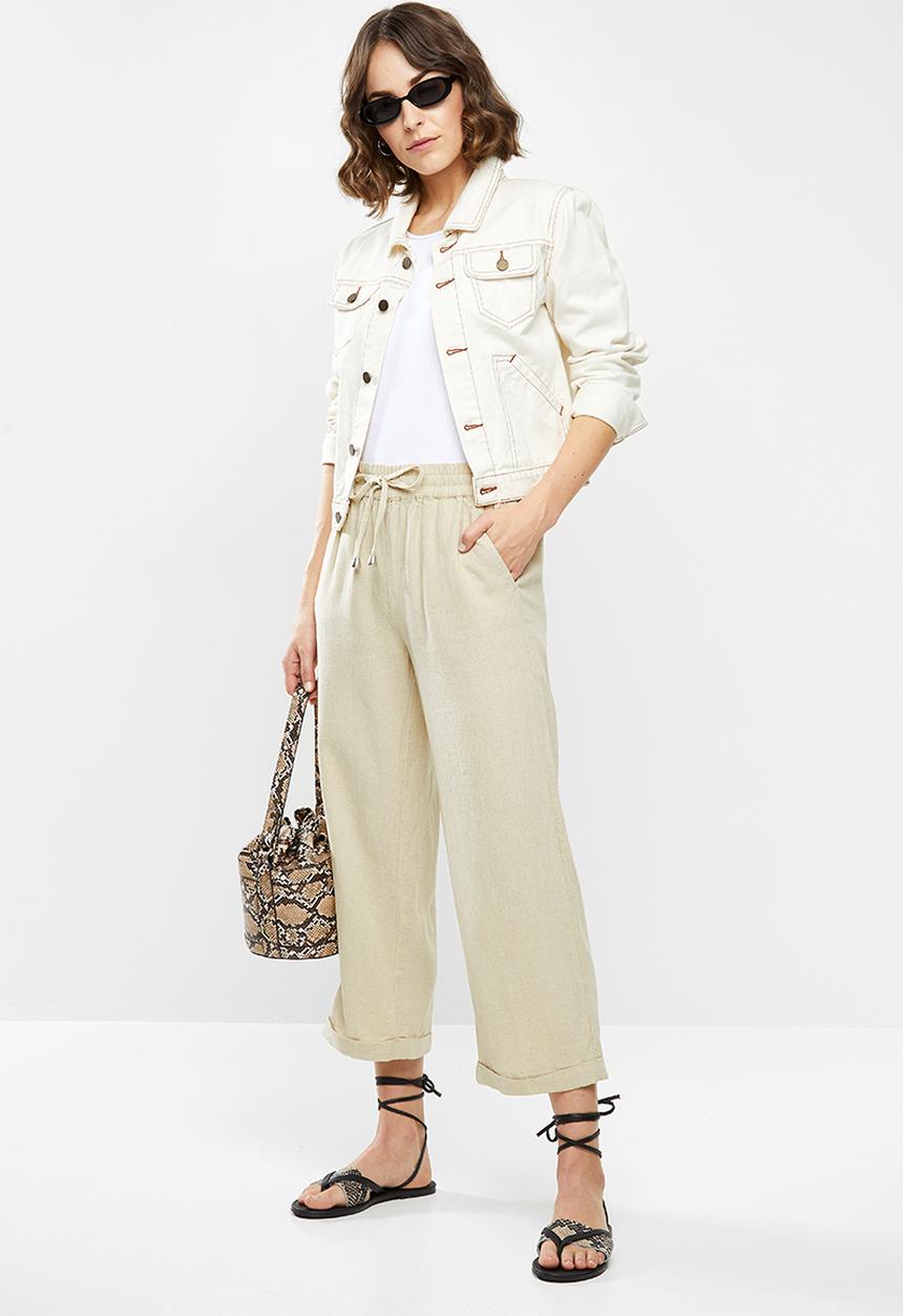 Jacqueline de Yong - Scarlet culotte pants - neutral