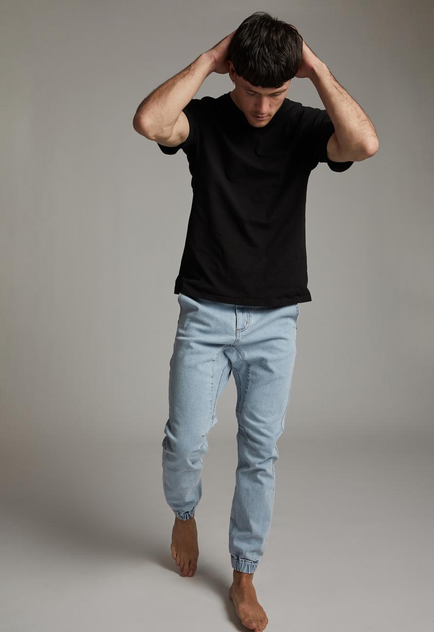 Cotton On - Slim denim jogger - brooklyn blue