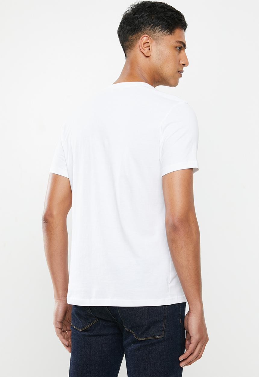 Ben Sherman - Broken target tee -white