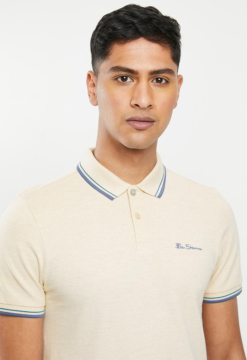 Ben Sherman - Romford polo - ecru