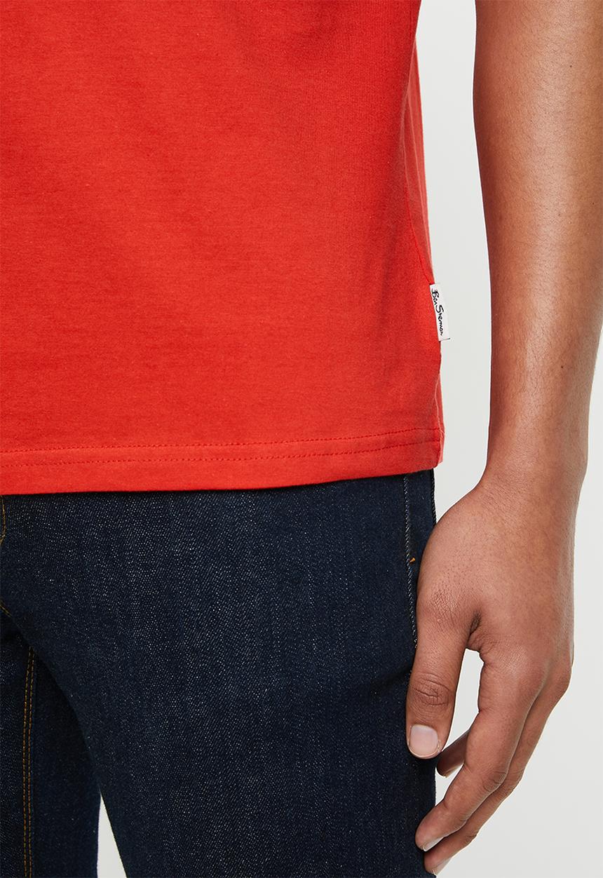 Ben Sherman - Union jack tee - red