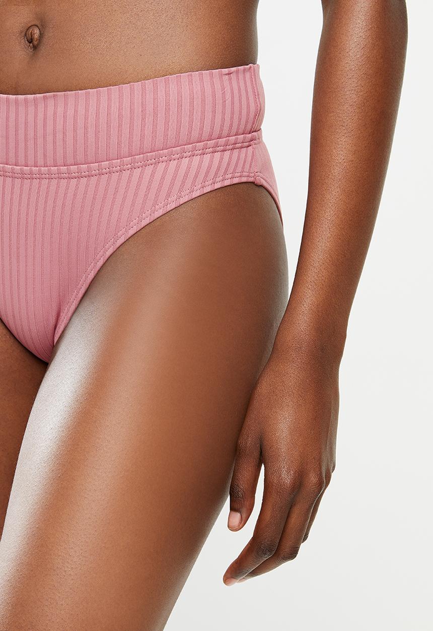 Lizzy - Hansinka high waisted bikini bottoms - pink
