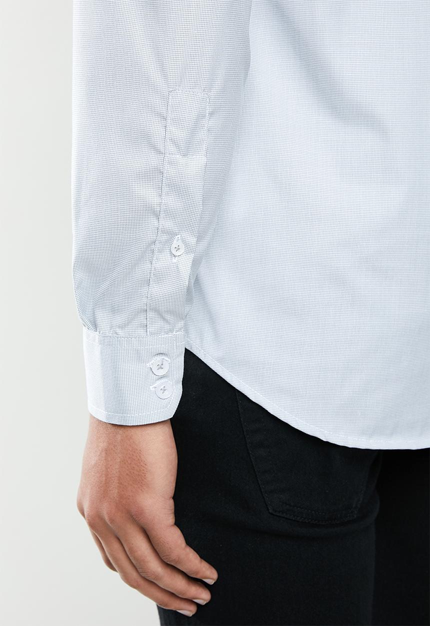 Ben Sherman - Grey hound ls shirt - grey