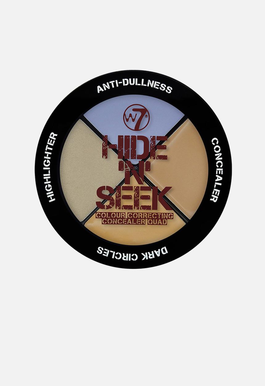 W7 Cosmetics - Hide 'N' Seek - Anti-Dullness Lavender Concealer Quad