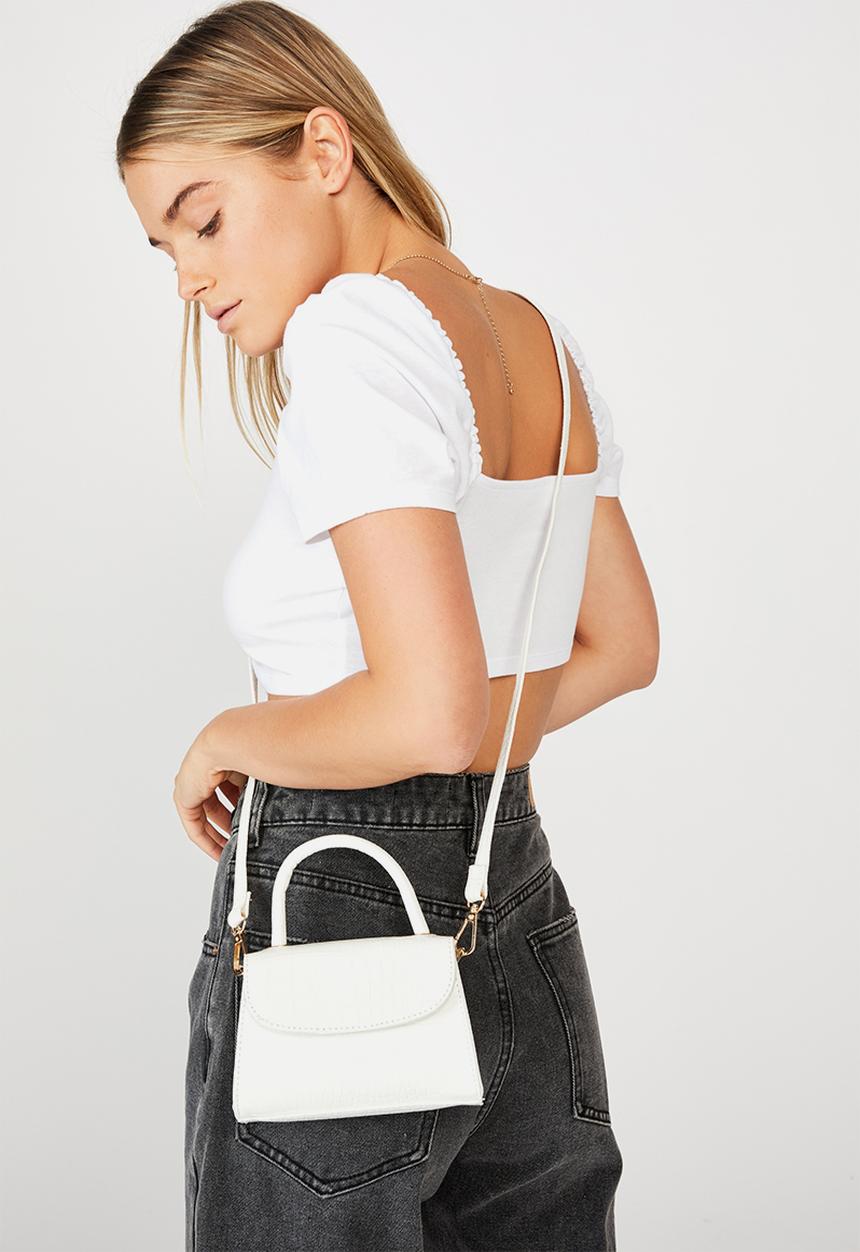 Rubi - Lola cross body bag - white