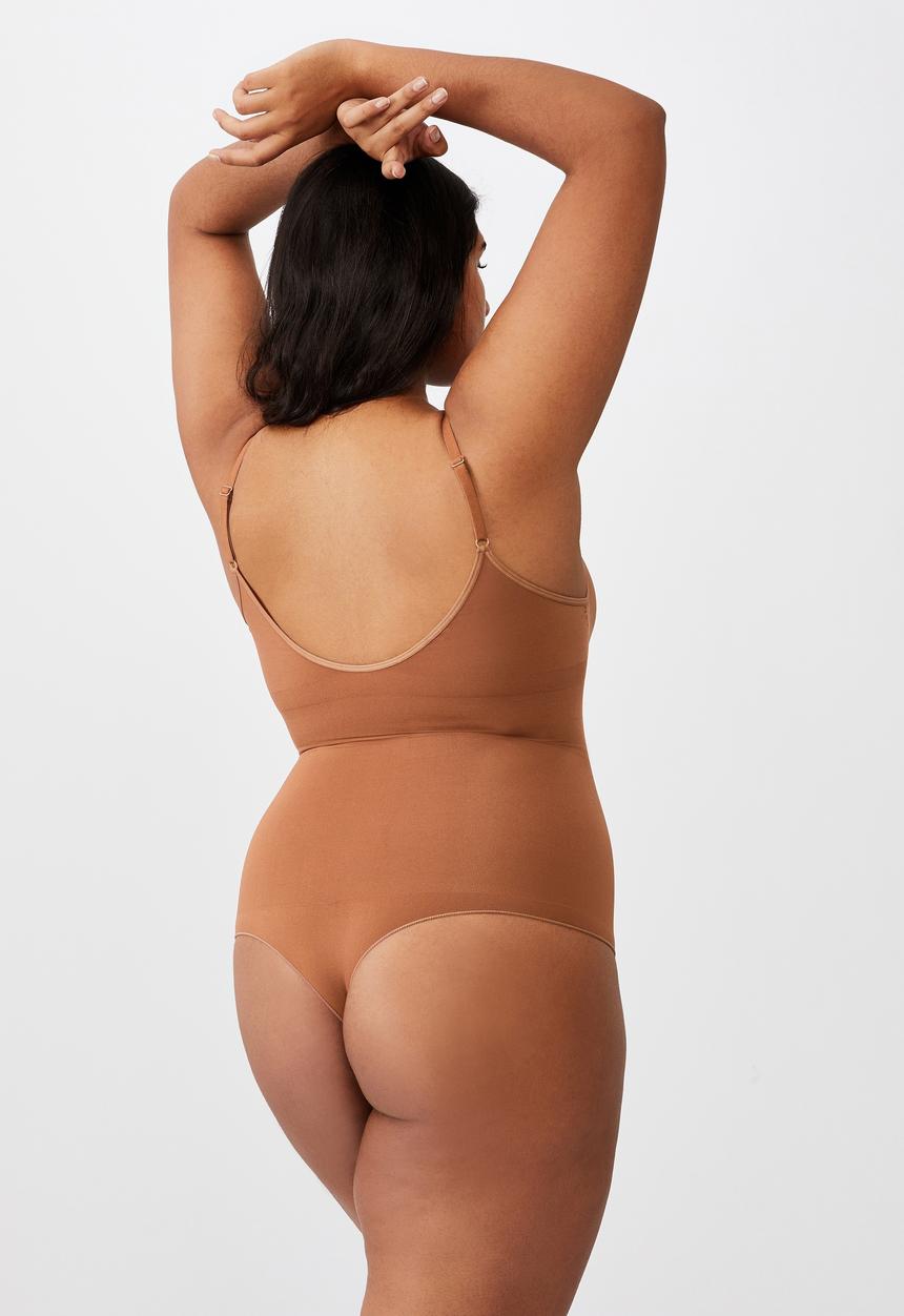 Cotton On - Go figure smooth bodysuit - cappucino