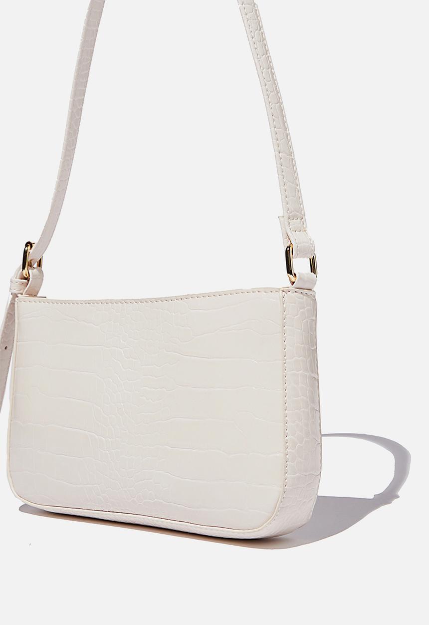 Rubi - Lexi underarm bag - ecru texture