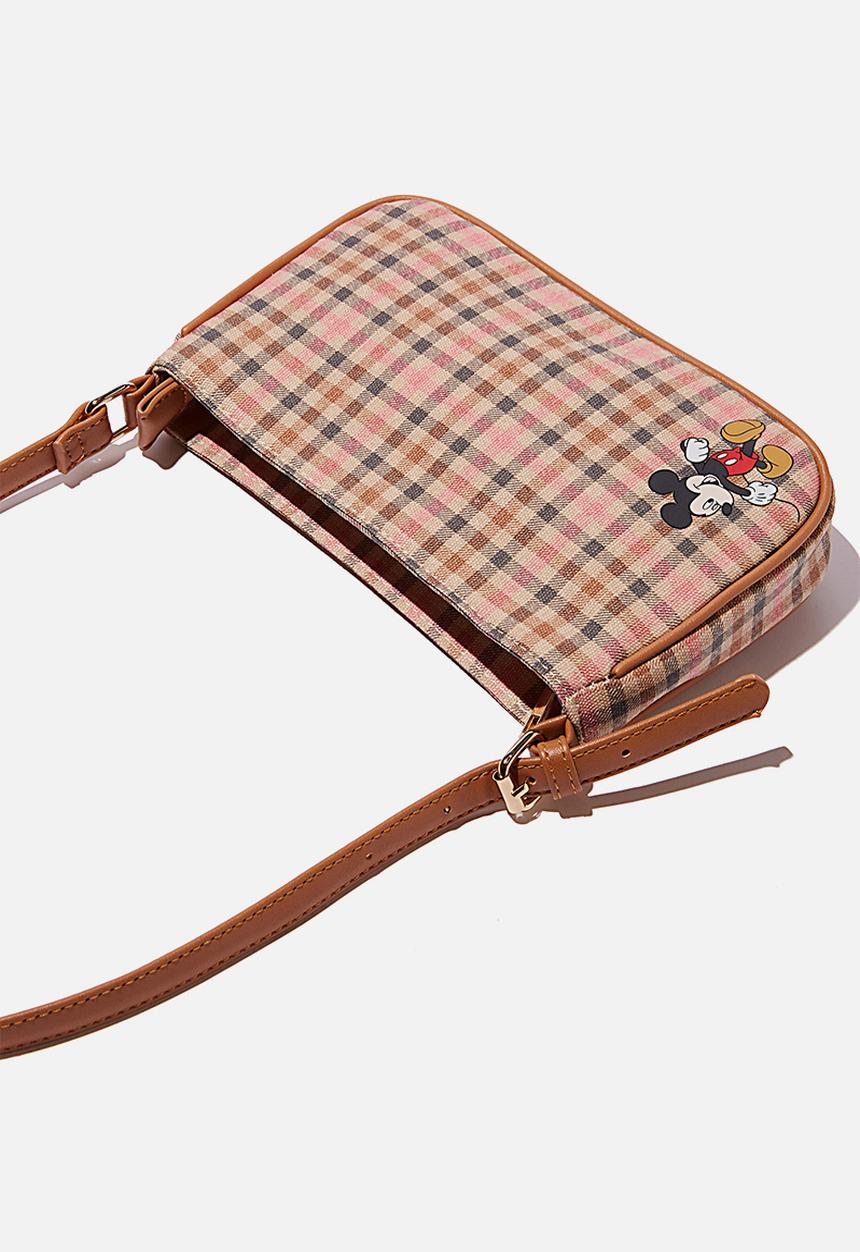 Rubi - Lexi underarm bag - wild lilac texture