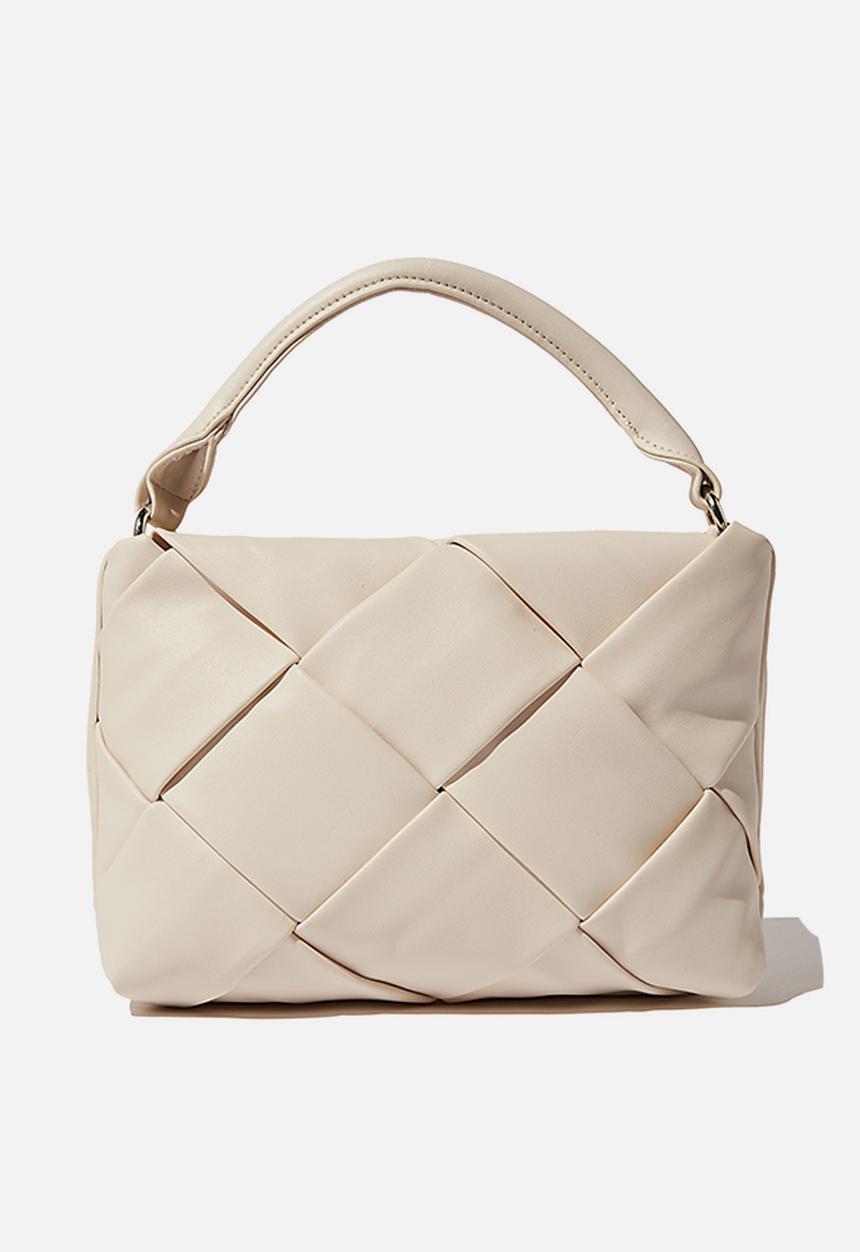 Rubi - Heidi quilted bag - ecru