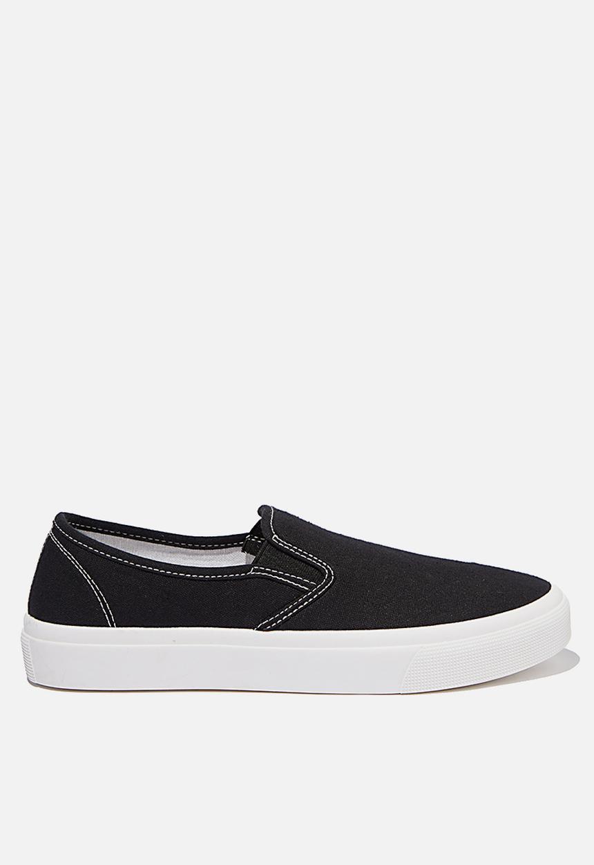 Cotton On - Harper slip on - black & white 