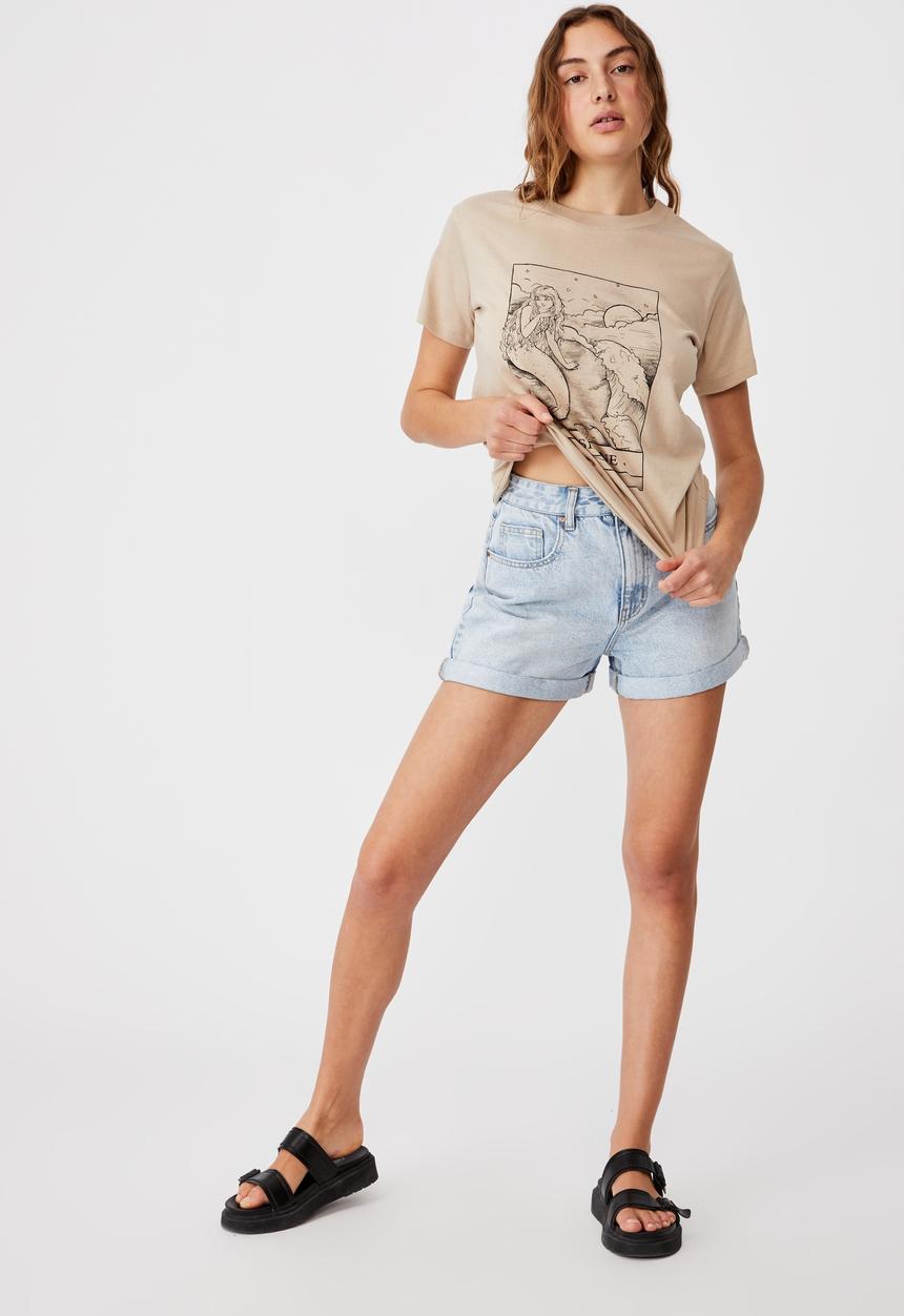 Cotton On - Classic arts T-shirt - neutral 