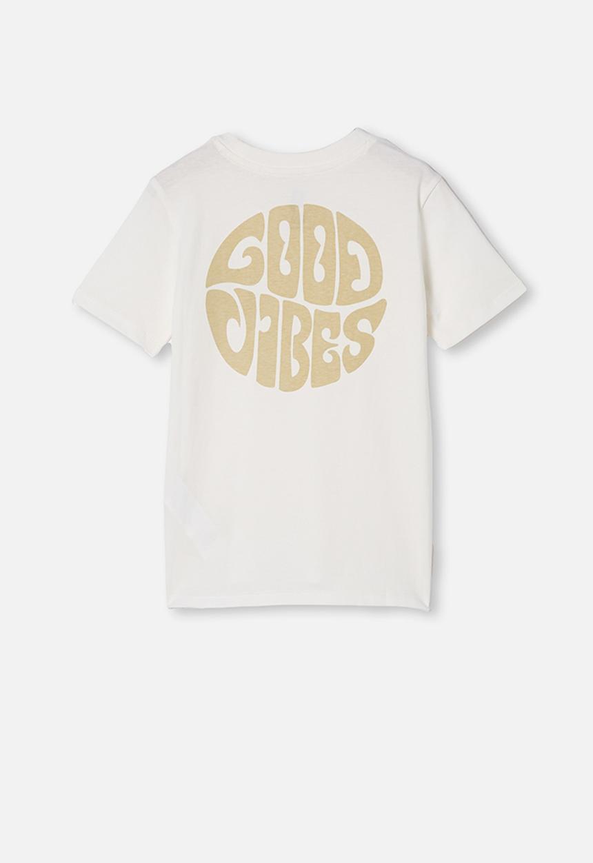 Cotton On - Max skater short sleeve tee - white