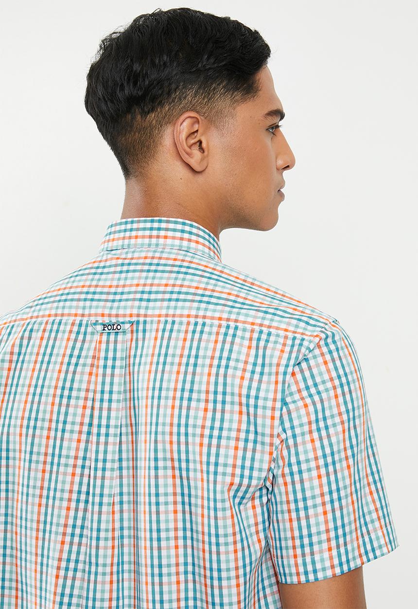 POLO - Amel check weekender shirt - multi