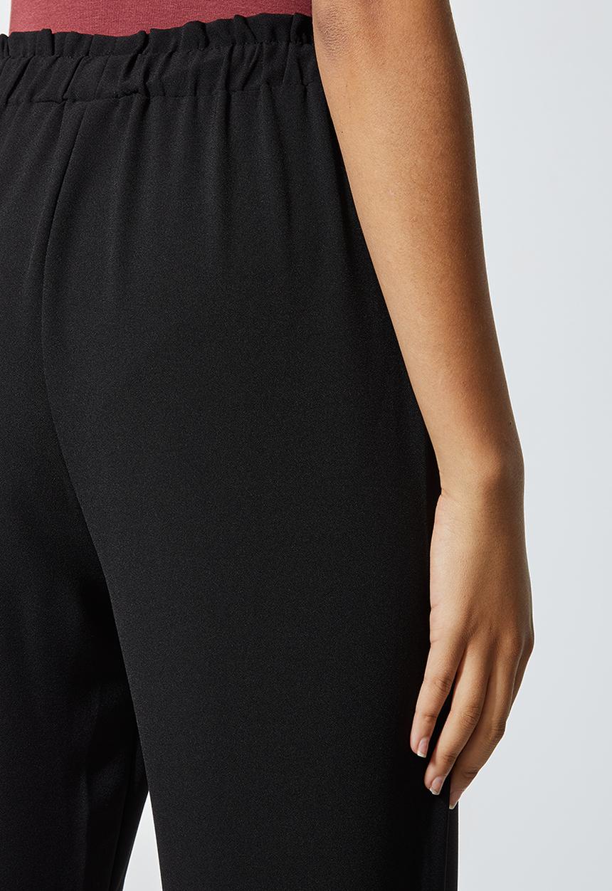 Superbalist - Crepe cuffed jogger - black