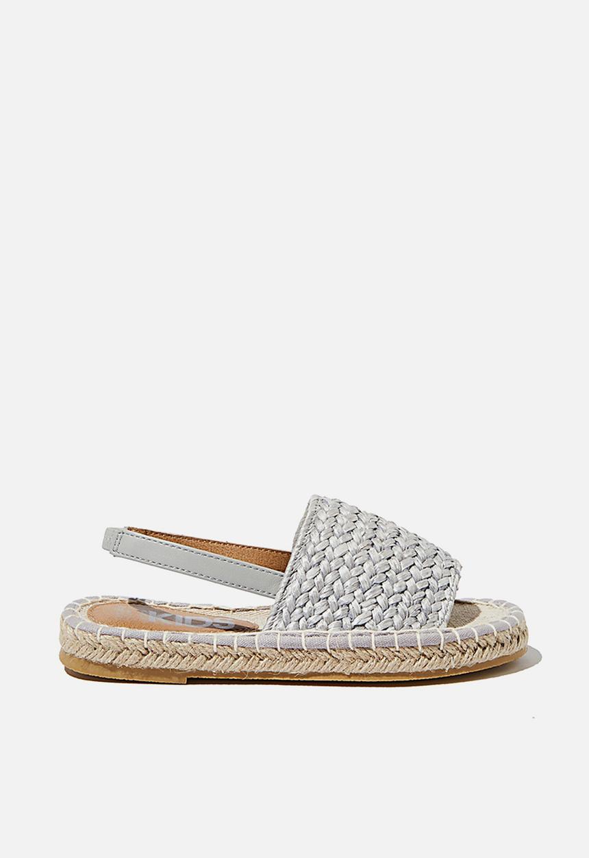 Cotton On - Tayla woven espadrille - rain cloud