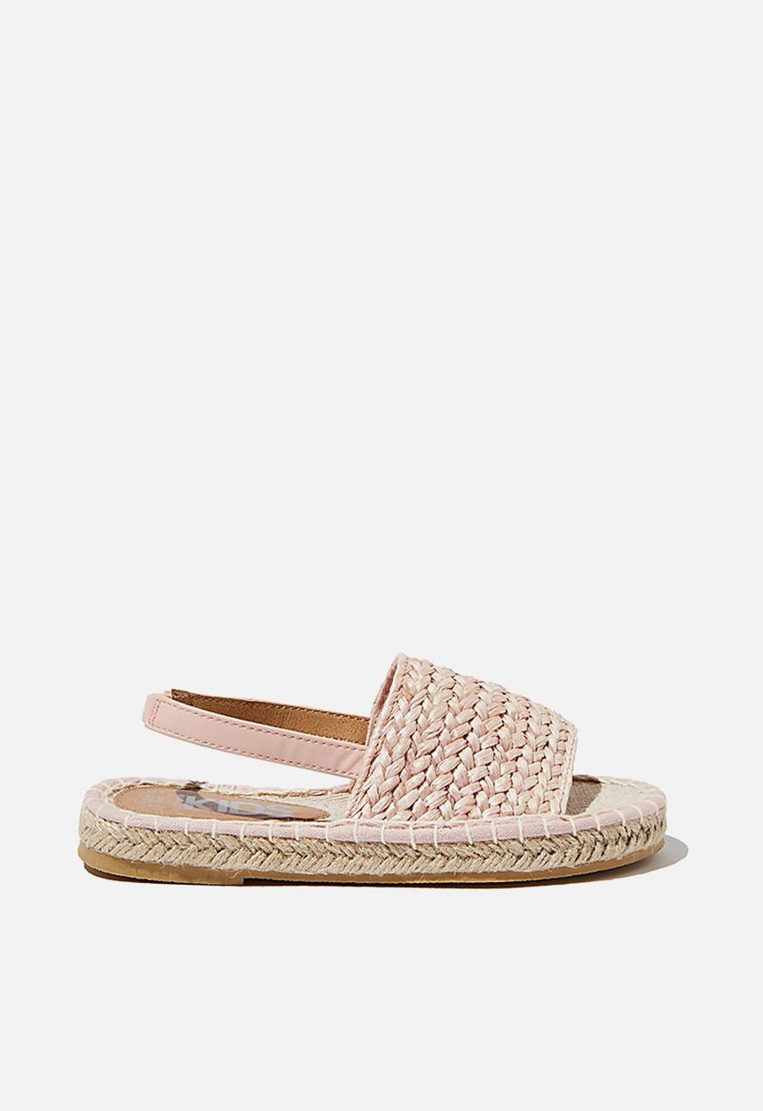Cotton On - Tayla woven espadrille - peach whip