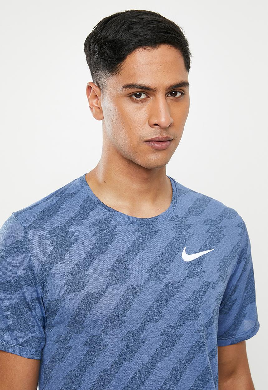 Nike - Milner jac short sleeve tee - deep ocean/royal pulse/reflective silver