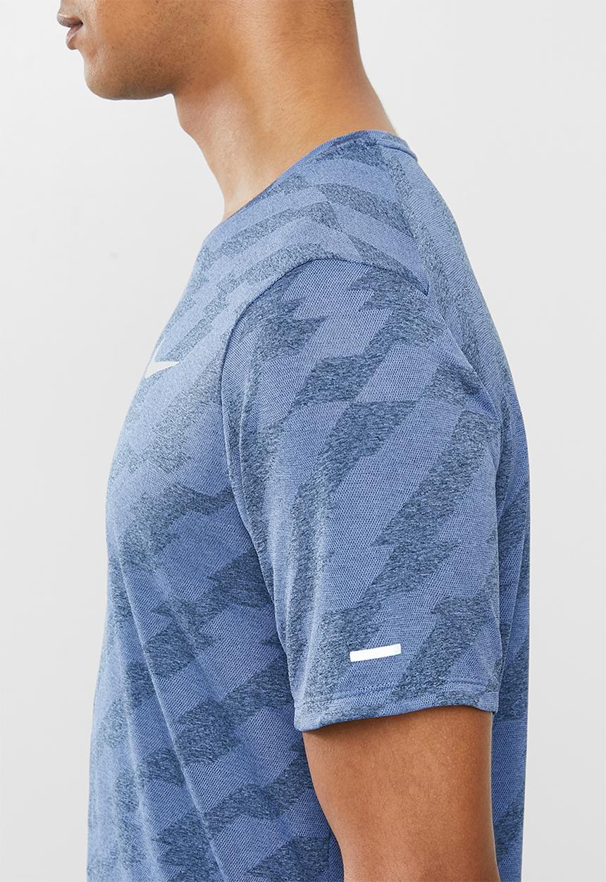 Nike - Milner jac short sleeve tee - deep ocean/royal pulse/reflective silver