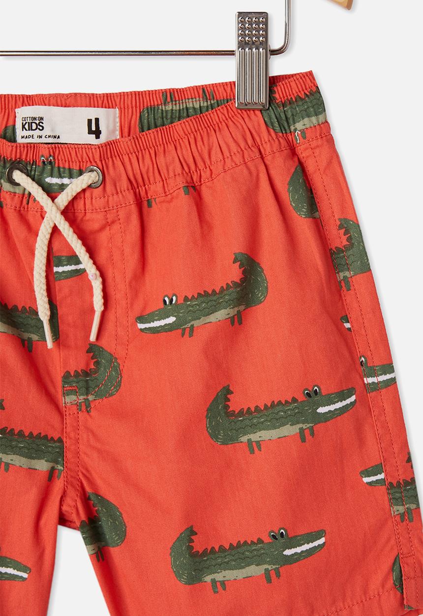 Cotton On - Volly short - red orange