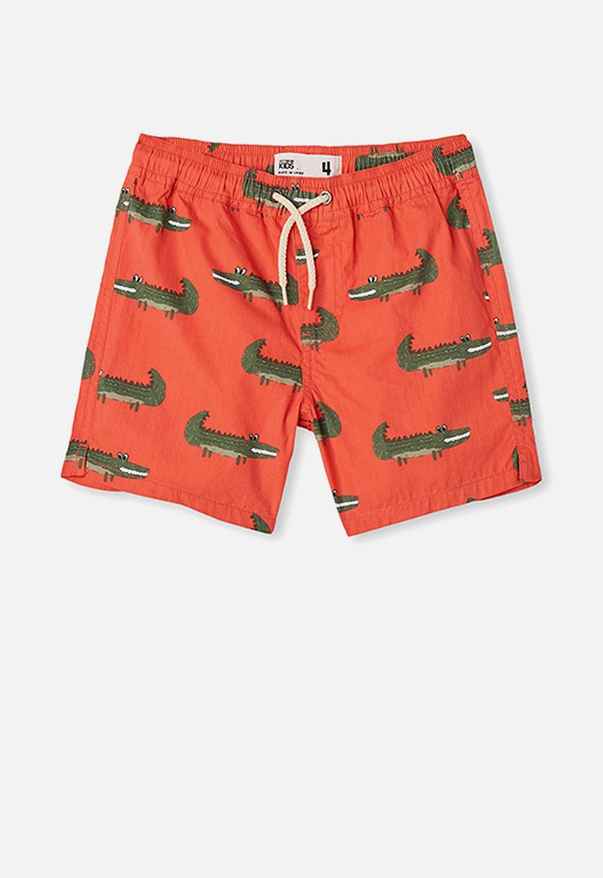 Cotton On - Volly short - red orange